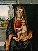BOCCACCINO, Boccaccio Virgin and Child oil painting artist